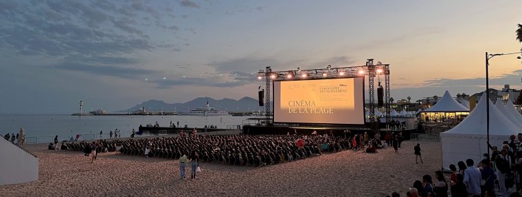Mercredi 25 mai #Cannes2022, coucher de soleil