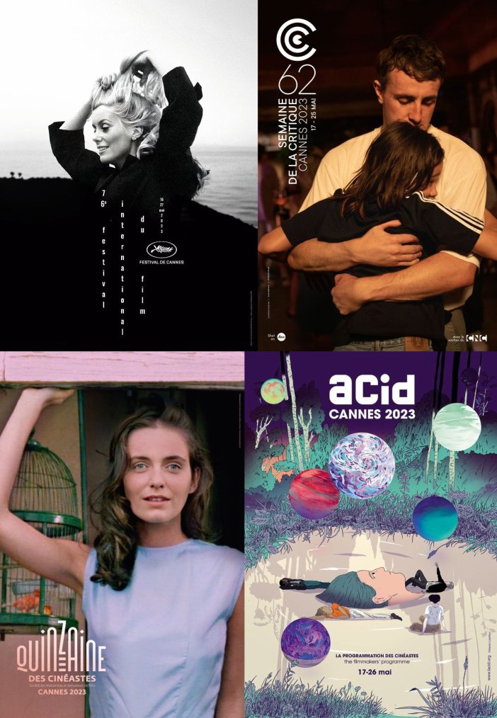 Cannes 2023, les affiches