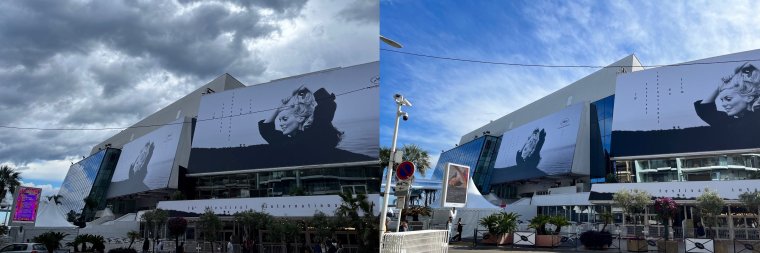 Le Palais des Festivals se pare de ses plus beaux atours